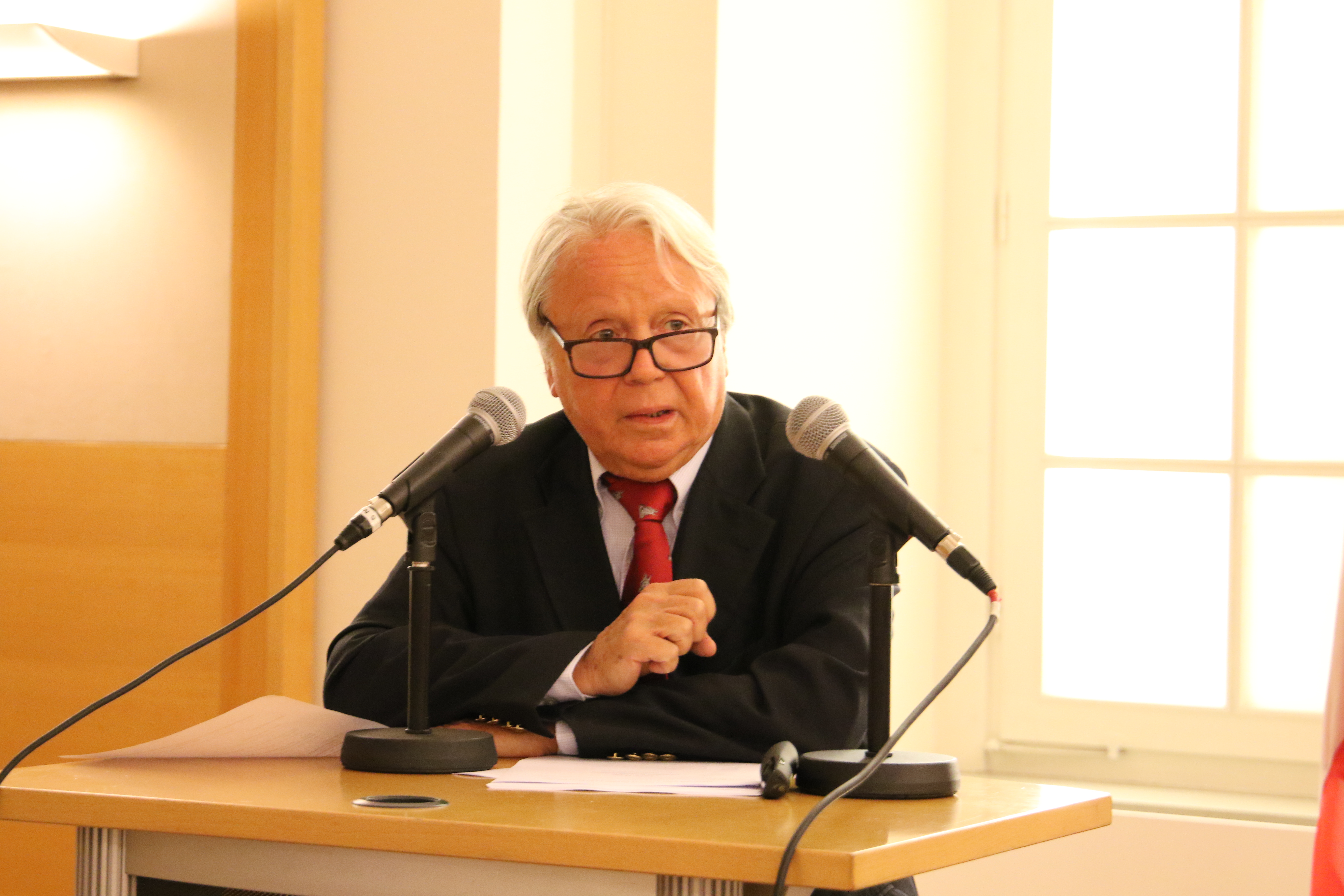 Hans Winkler, Director of the Diplomatic Academy of Vienna